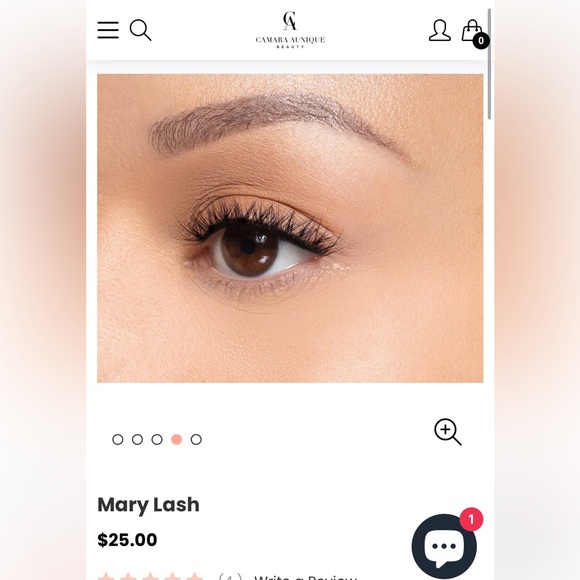 Camara Aunique compact lashes - Mary Lash - Picture 4 of 4